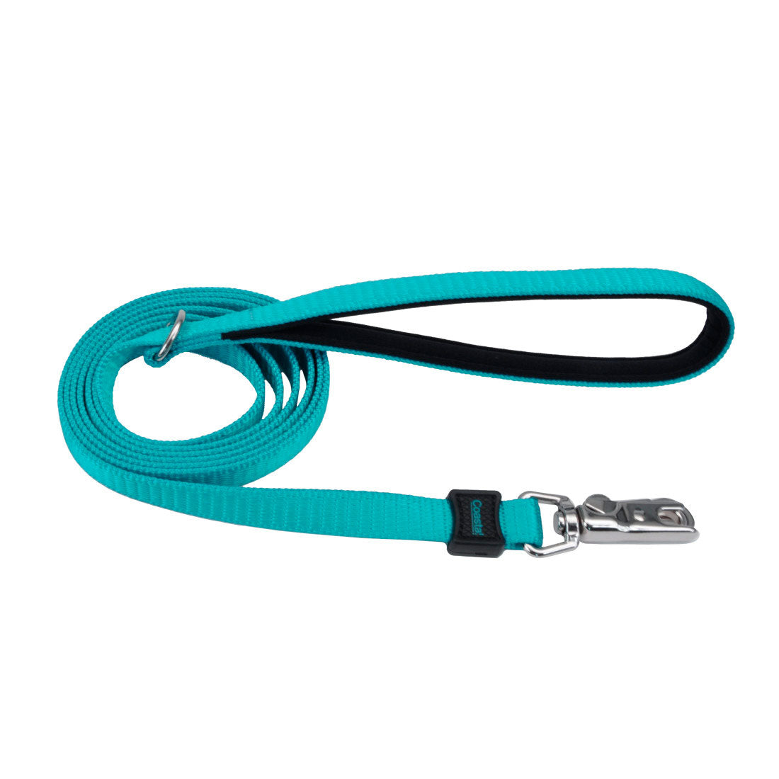COASTAL INSPIRE Leash 5/8 x 6 Aqua