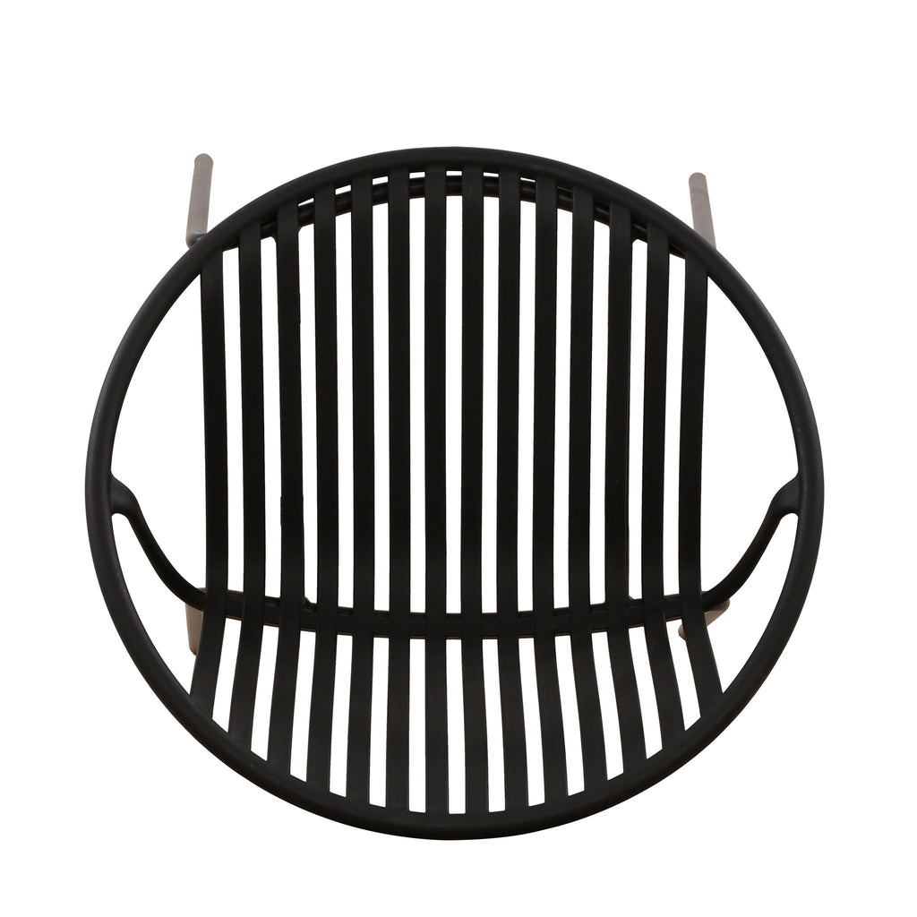 7 Piece Dining Set With Stackable Chairs