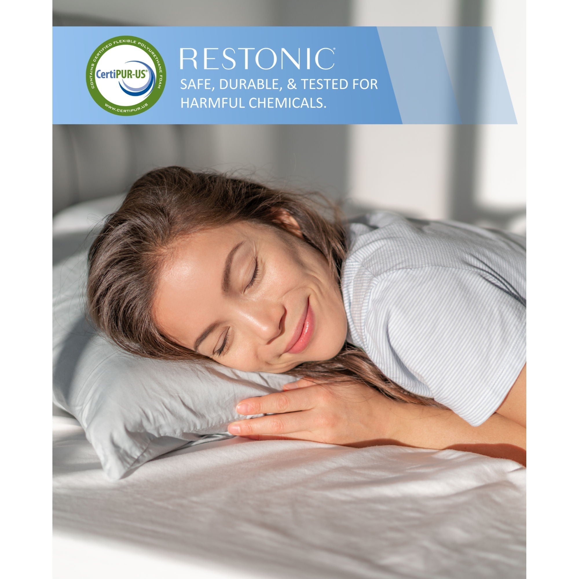 Comfort Care - Hybrid Restful Nights Firm Mattress, 12 Piece Comfort Bedding Pack