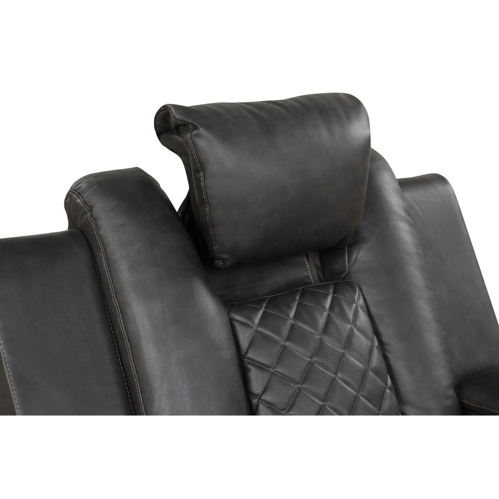 Benz - Power Recliner Set With LED Lighting And USB Charging