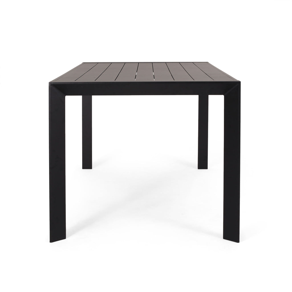 7 Piece Dining Set With Stackable Chairs