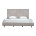 Crosby - Bed With Upholstered Headboard And Slats