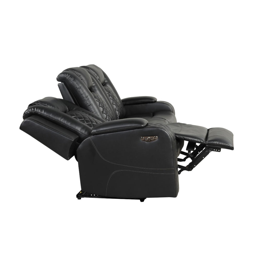 Benz - Power Recliner Set With LED Lighting And USB Charging