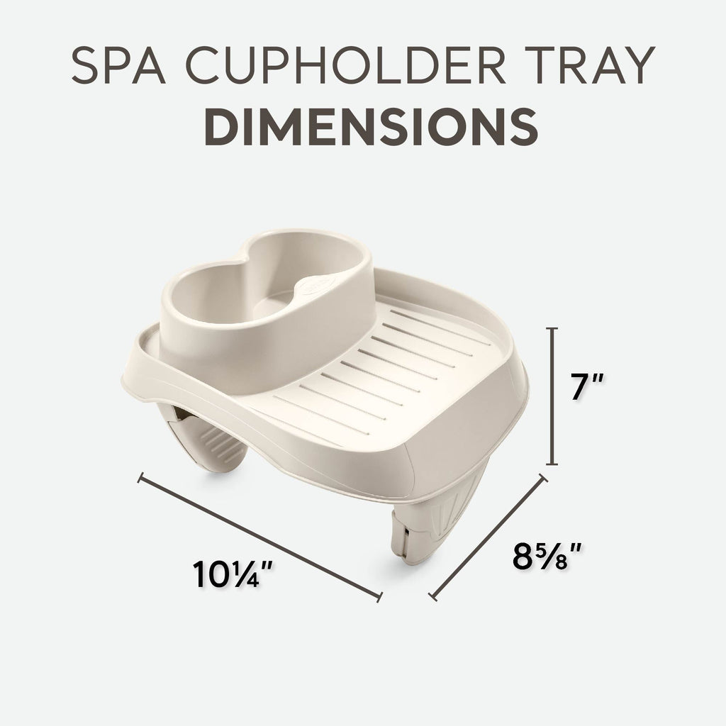 Intex PureSpa Plus Greystone Inflatable Hot Tub, 94 x 28", w/ Cup Holder 4-Pack