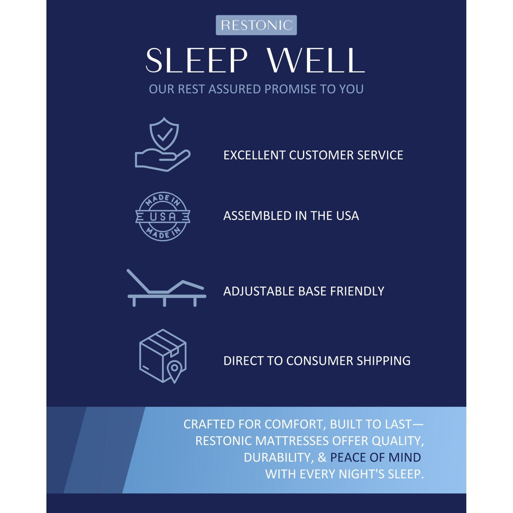Tempagel - 13" Lux Firm Mattress With Advanced Cooling
