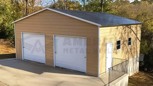 30x30x12 Two Car Garage Building | 2 Car Garages for Sale