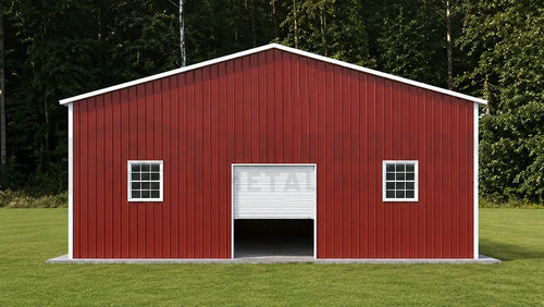 30x60x12 Metal Garage