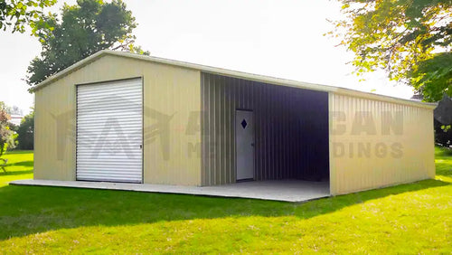 36x30x12 Continuous Roof Barn
