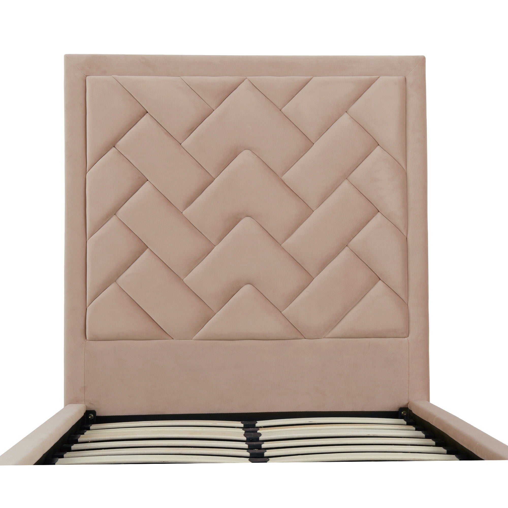Crosby - Bed With Upholstered Headboard And Slats