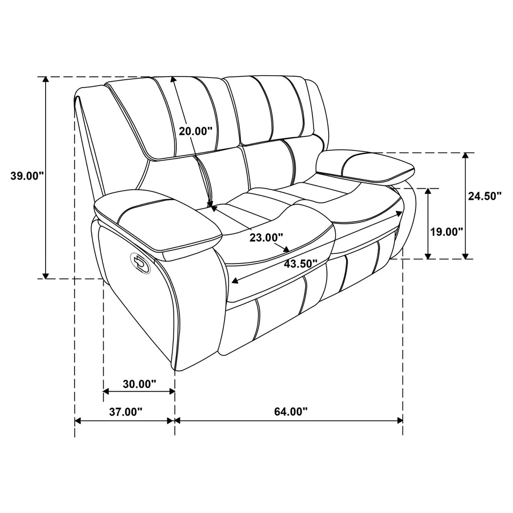 Elodie - Reclining Sofa Set With Manual Recline