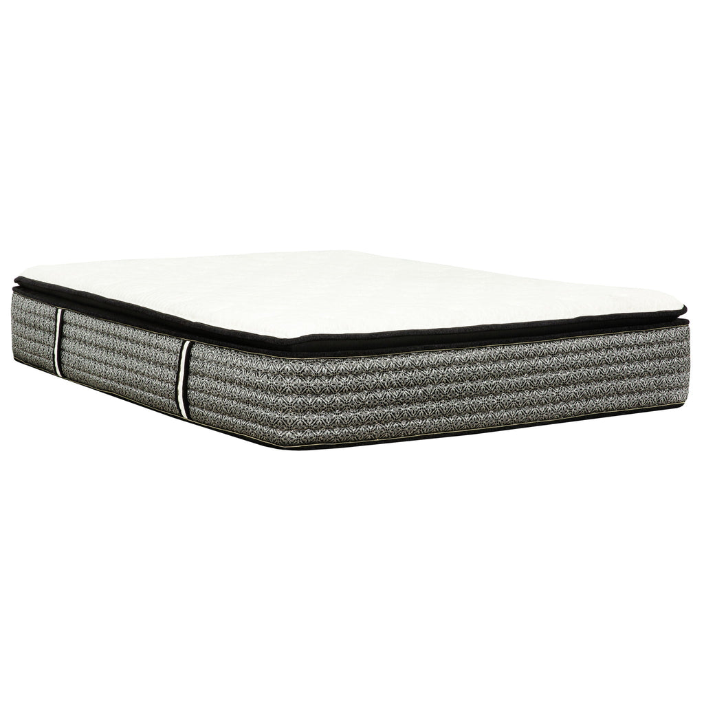 14" Premium Hybrid Mattress In A Box Plush Gel Memory Foam Top With Cooling Technology - Gray / White - Queen