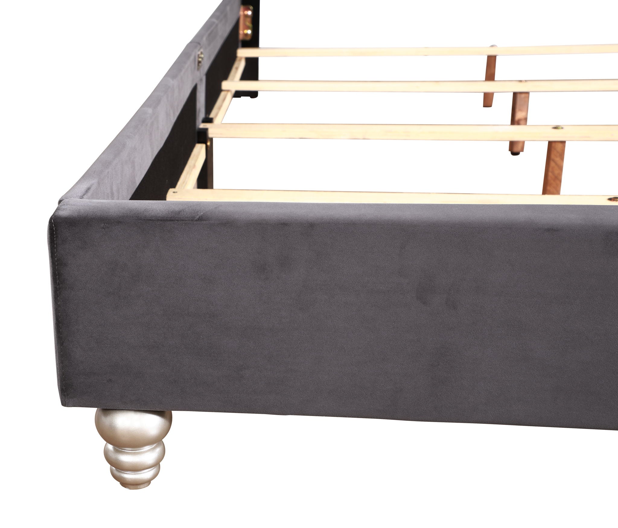Upholstered Bed Transitional
