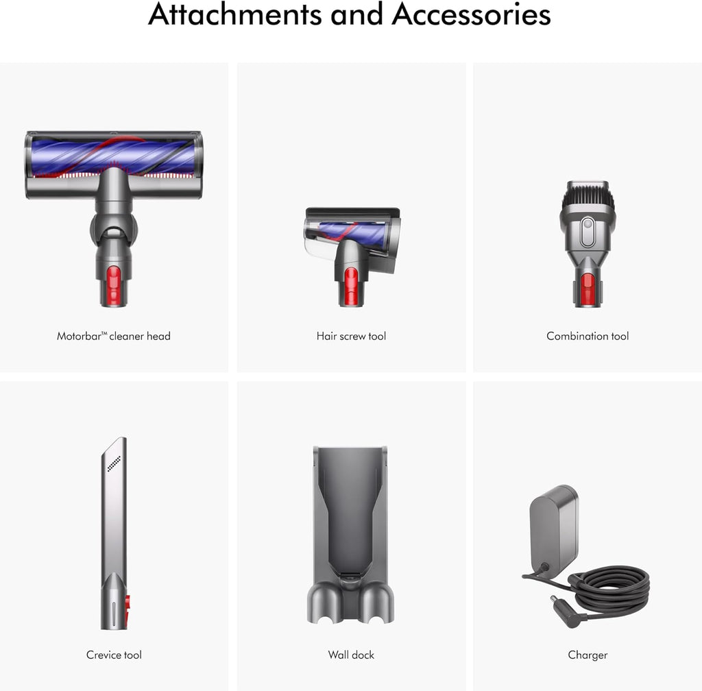 Dyson V8 Cordless Vacuum, Cleans Hard Floors and Carpets