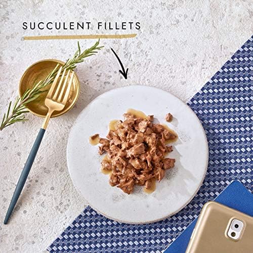 GOURMET Perle Chef's Collection Mini Fillets in Gravy Wet Cat Food 96x85g