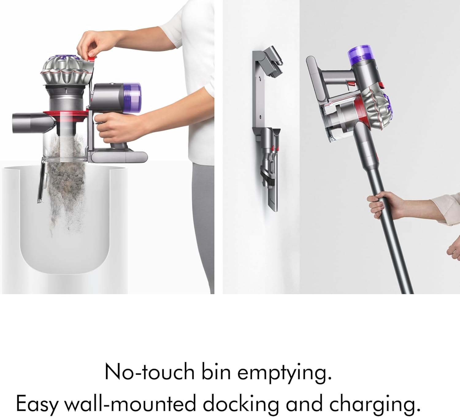 Dyson V8 Plus Cordless Vacuum, Cleans Hard Floors and Carpets