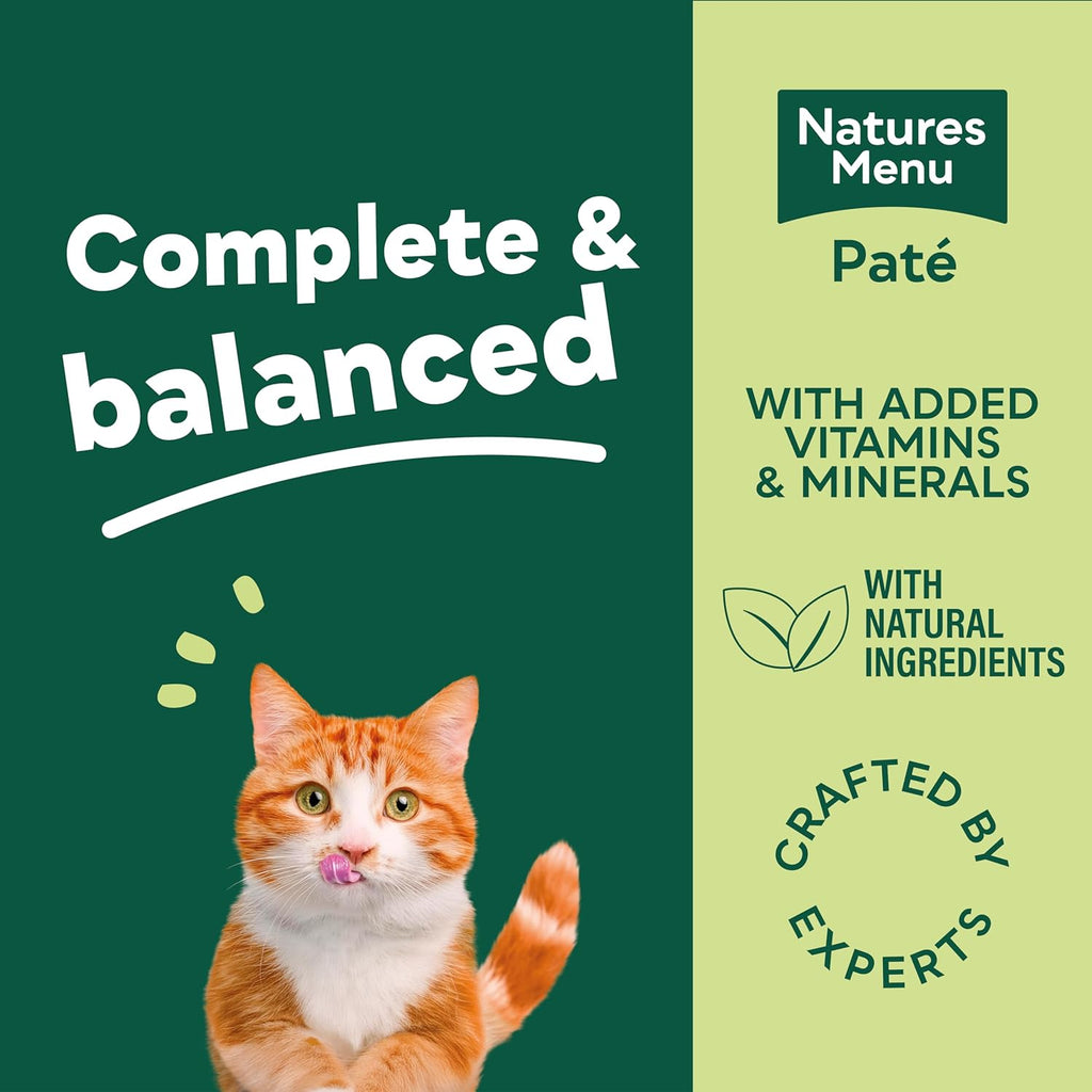 Natures Menu Wet food for Adult Cats - Multipack Paté - 12 x 85g