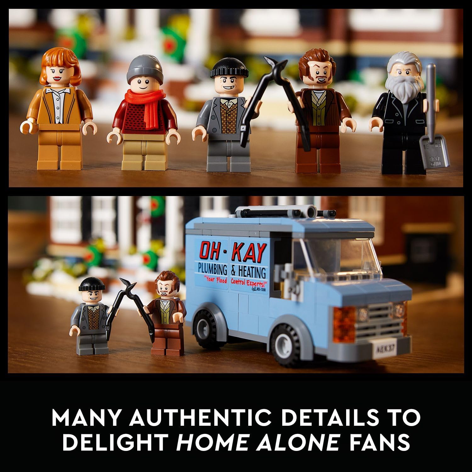 LEGO Ideas Home Alone McCallisters’ House Building Set