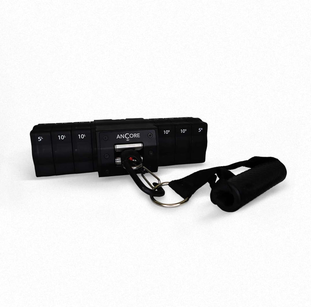 Ancore Pro Home Gym Cable Machine, Portable Full-Body Workout, Mount for Squat Rack or Pole