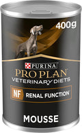 PRO PLAN VETERINARY DIETS NF Renal Function Mousse Wet Dog Food 400g (Pack of 12)
