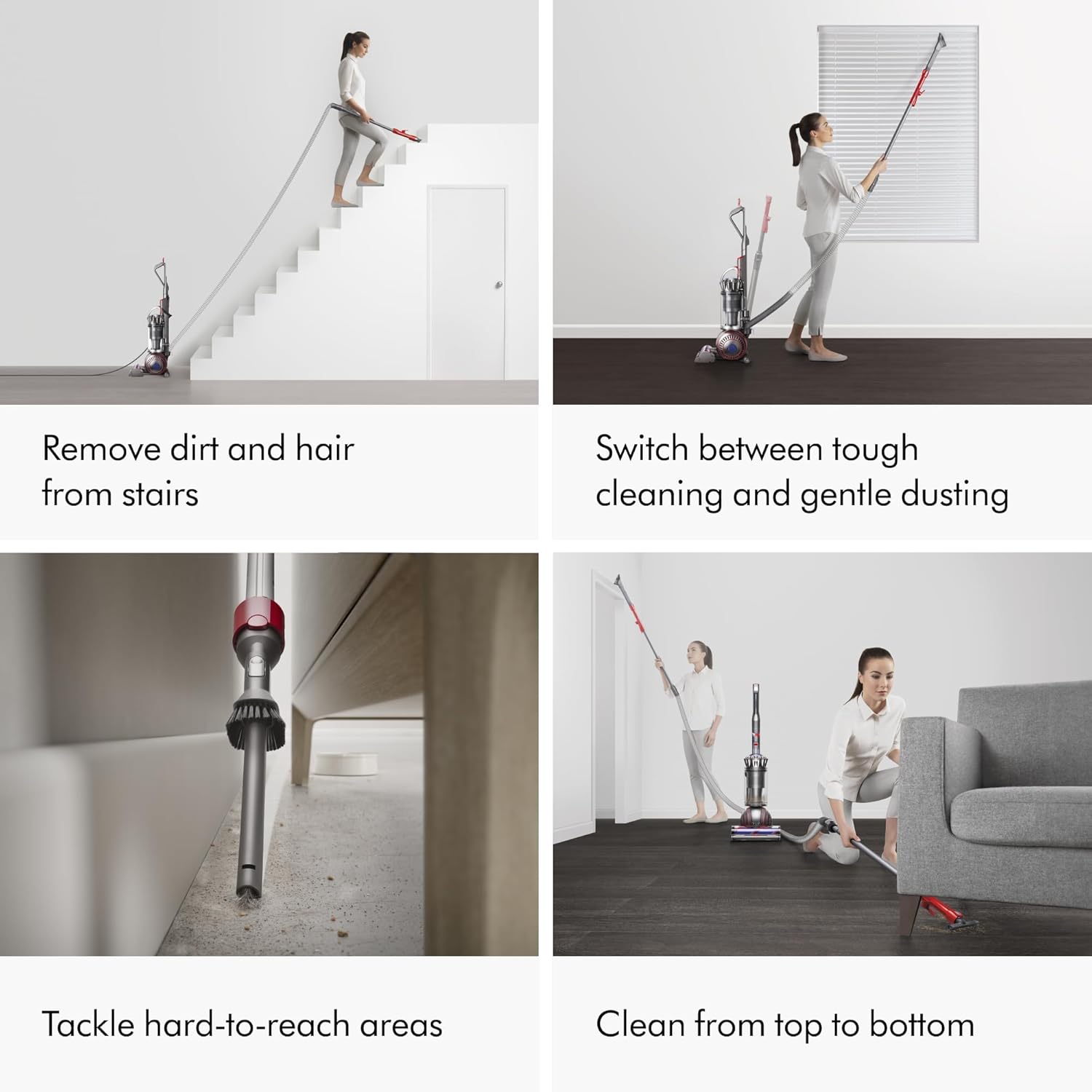 Dyson Ball Animal 3 Upright Vacuum, Corded, 290AW, De-tangling Motorbar Cleaner