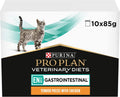 PRO PLAN VETERINARY DIETS EN Gastrointestinal Chicken Wet Cat Food 10x85g (Pack of 4)