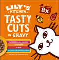 Lily’s Kitchen Tasty Cuts in Gravy Complete Nutrition, Cat Wet Food Multipack (48x85g) Tins for Adult Cats, With Freshly Prepared Meat & Offal, Grain-free Recipe, Suitable for Sterilised Cats