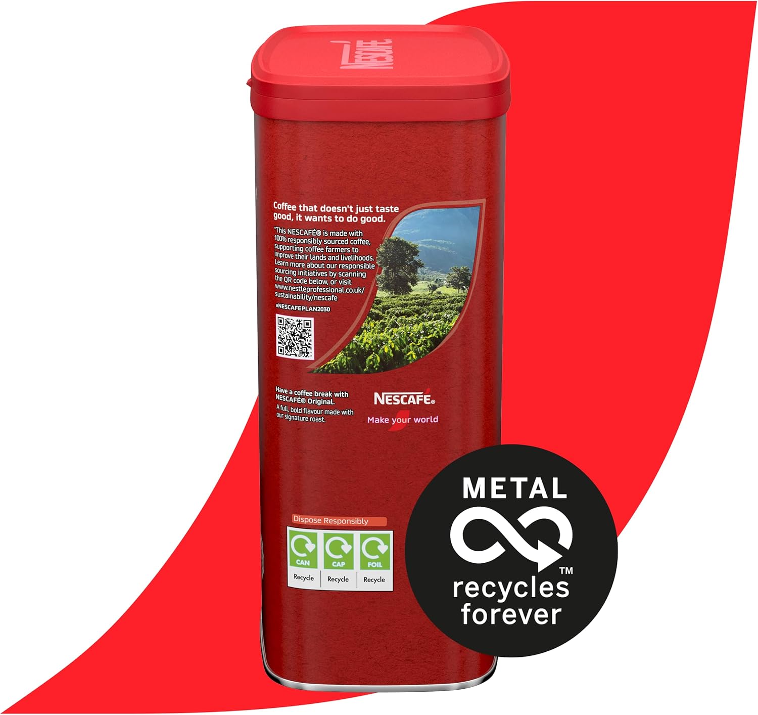 NESCAFÉ Original Instant Coffee 1kg Tin