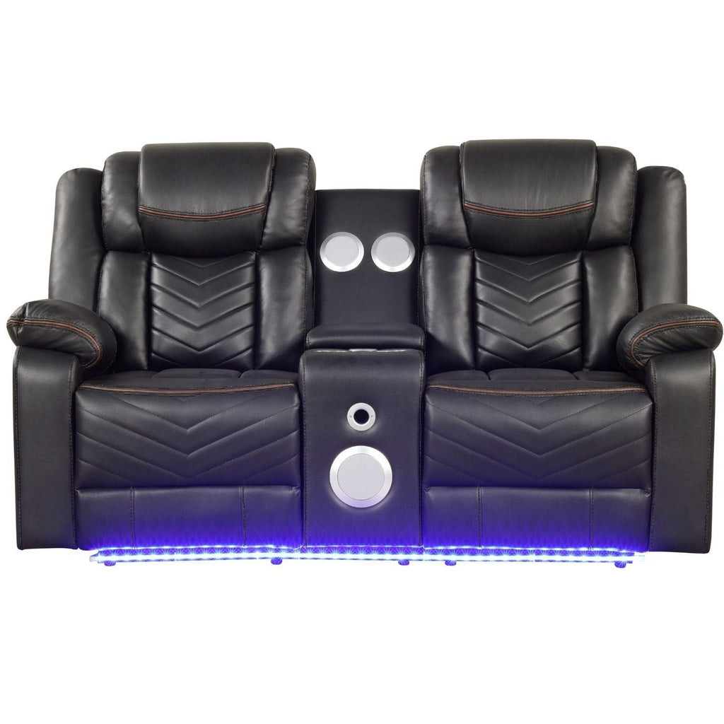 Challenger LED Power Recliner Set
