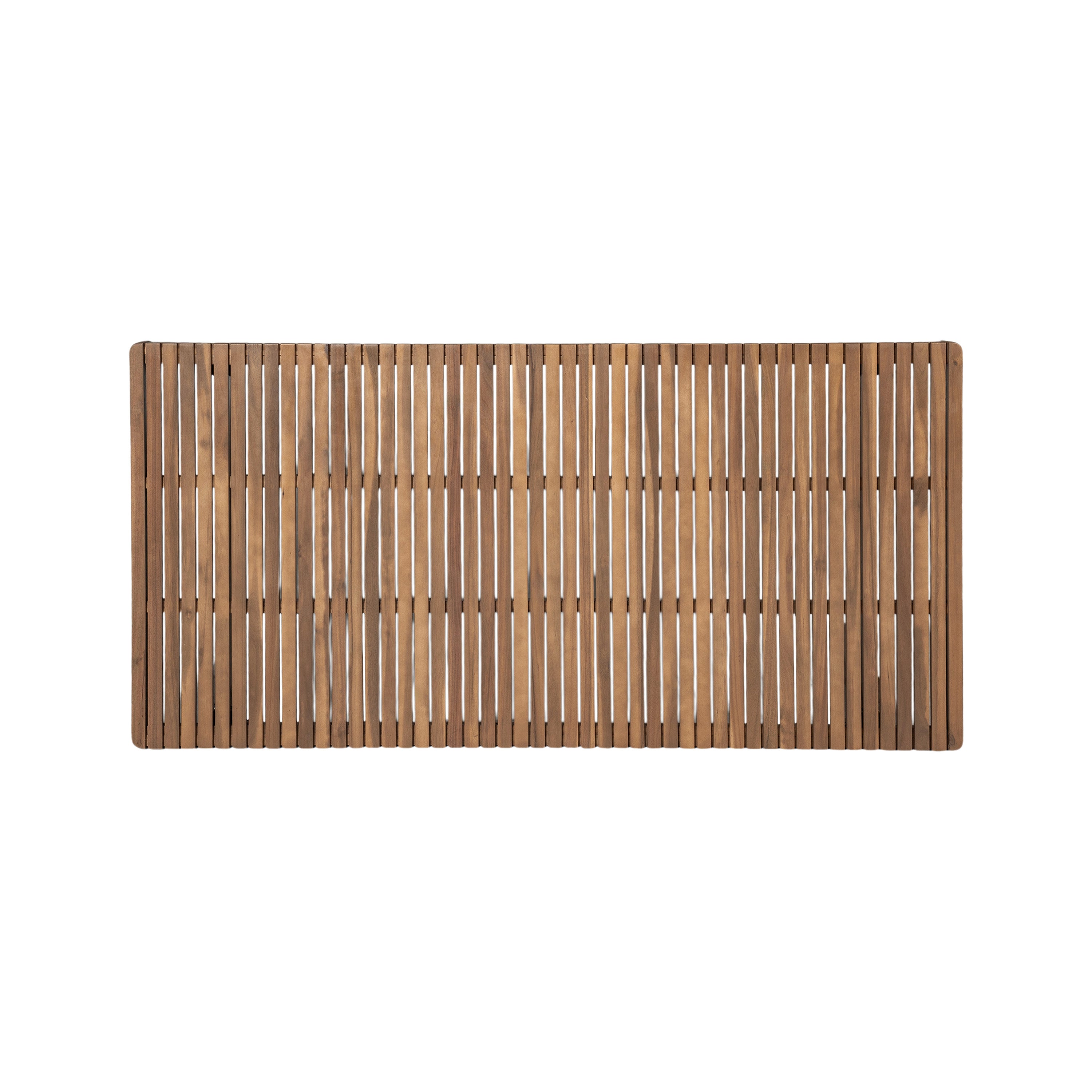 7-Piece Outdoor Patio Dining Set, 69" Acacia Wood Rectangular Table & 6 Chairs