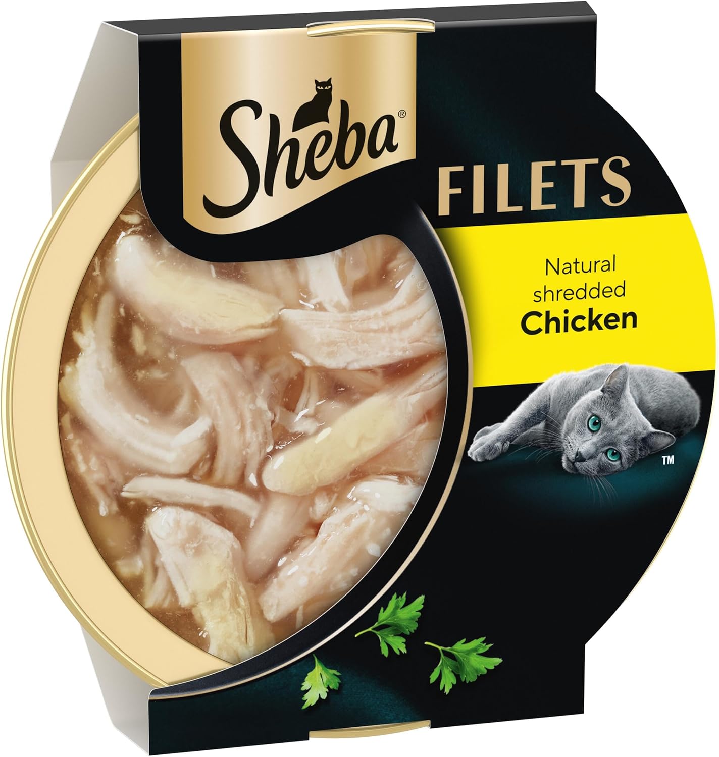 SHEBA Filets Adult Cat Food With Chicken in gravy 32x60g Tray