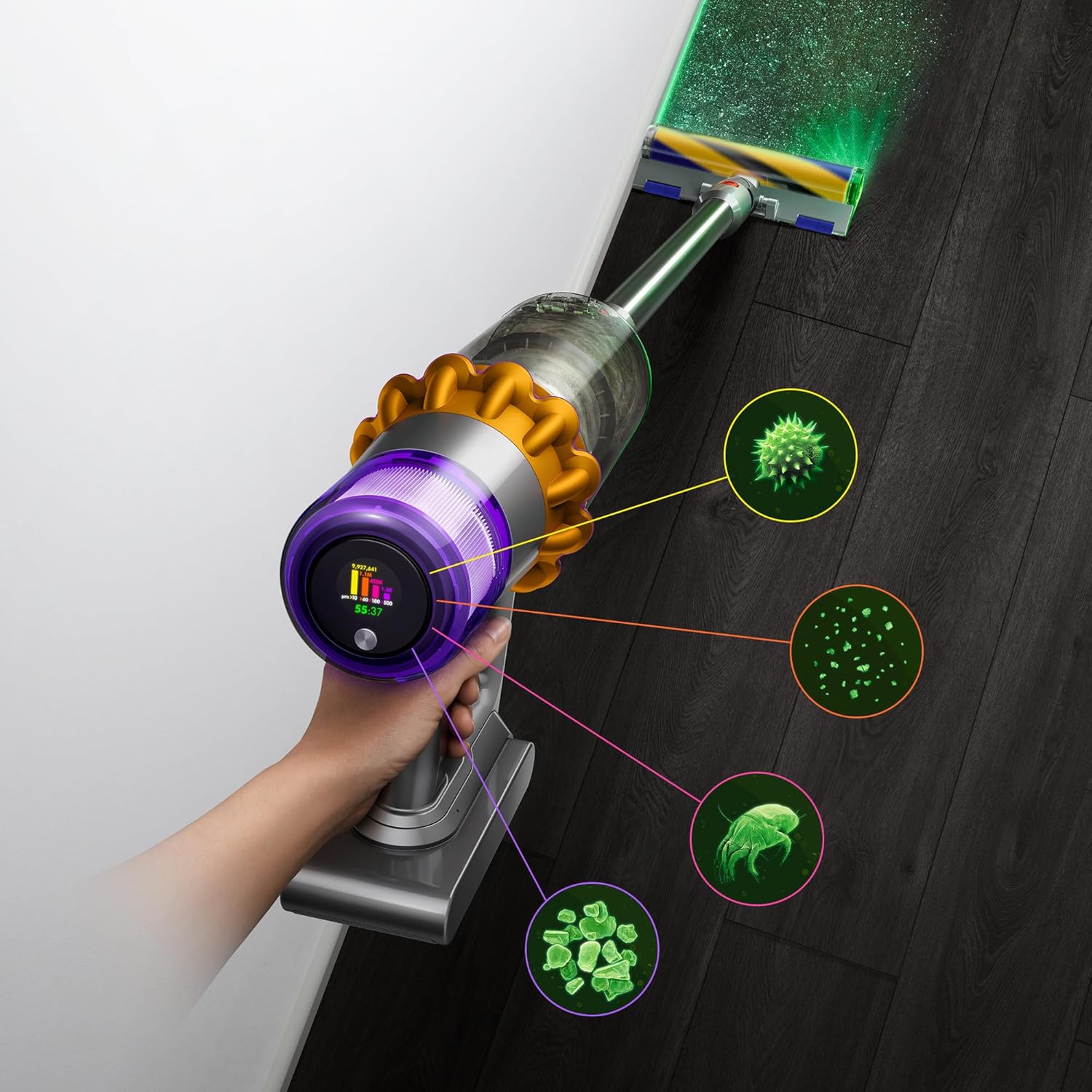 Dyson 448182-02 V15 Detect SV47 (Renewed)