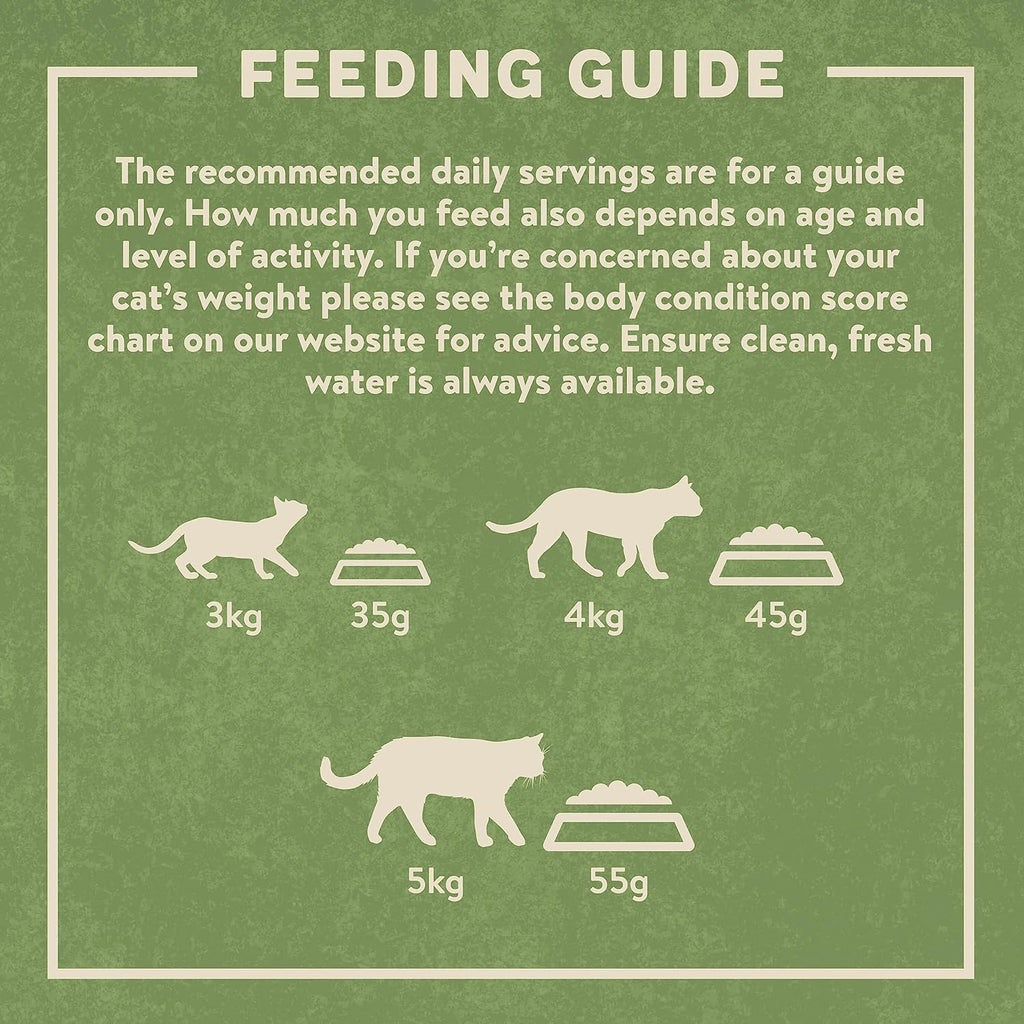 Harringtons Complete Dry Adult Cat Food Salmon 2kg (Pack of 4) - Tasty Natural Goodness