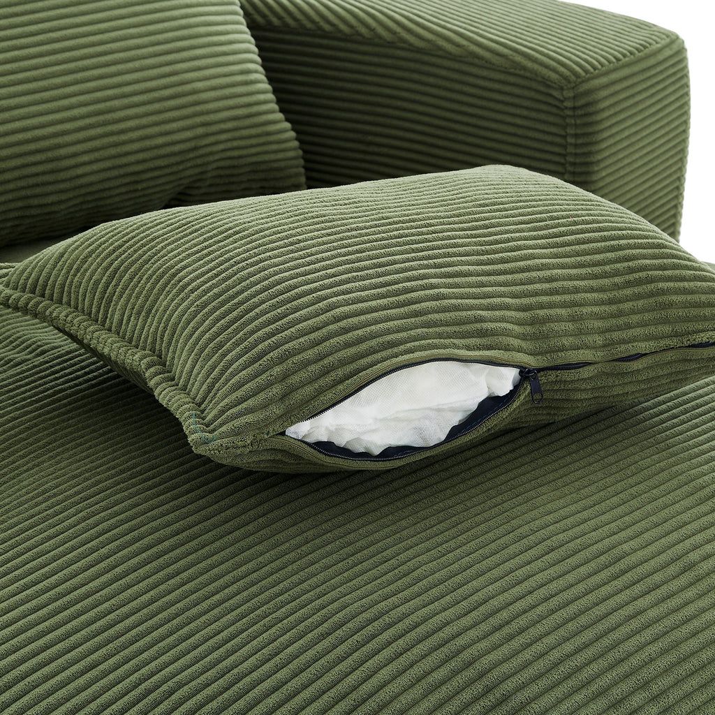 360° Swivel Accent Barrel Chair With Dual Layer Cushion And 3 Removable Pillows