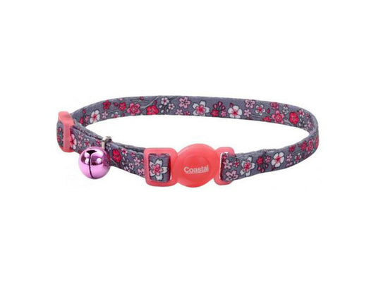 Coastal Pet Safe Cat Breakaway Collar Pink Cherry - 12'L x 3/8'W