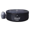 Coleman Saluspa 4 Person Inflatable Hot Tub Spa + 12 Filter Cartridge Refills