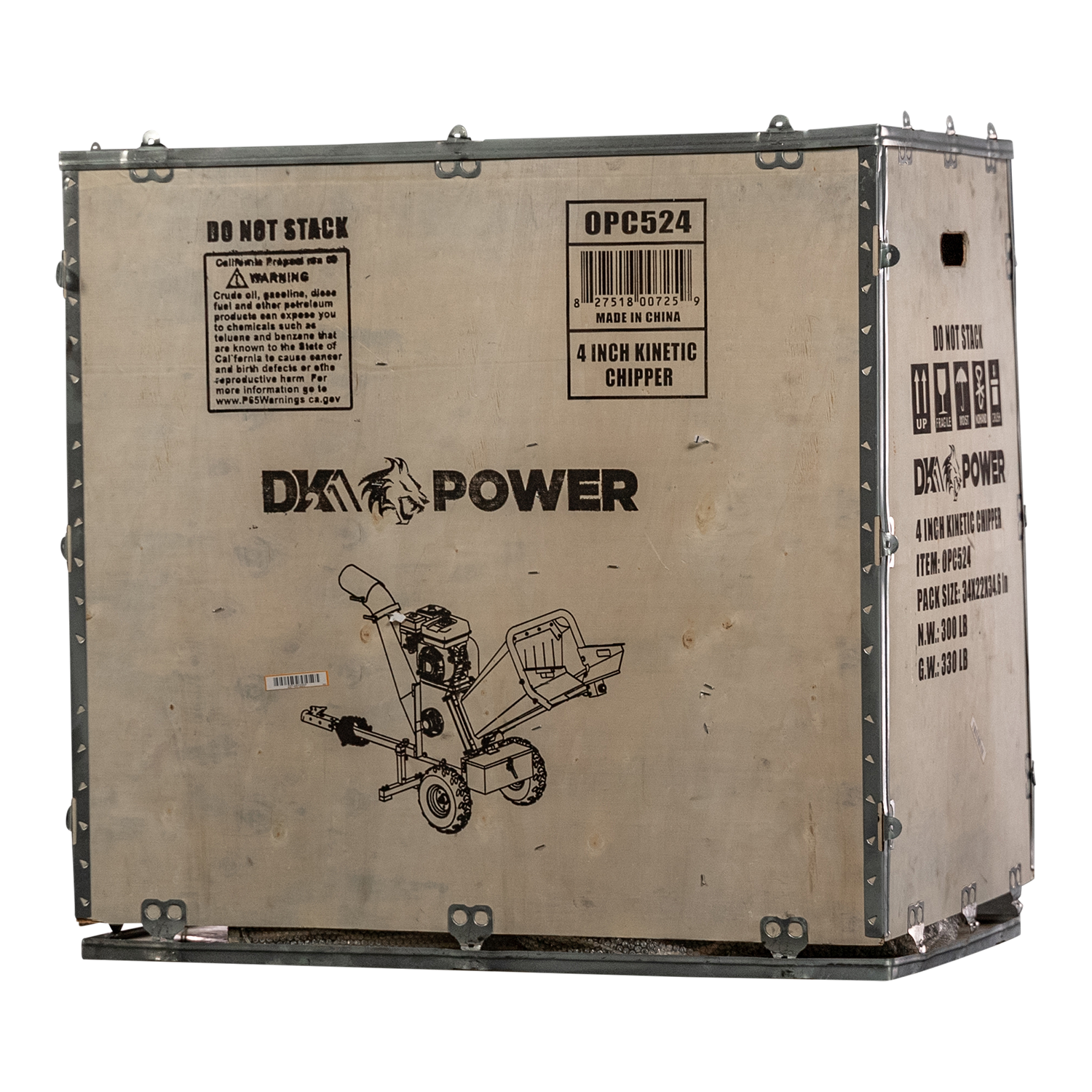 Detail K2 5 Inch Kinetic Drum Chipper – OPC525