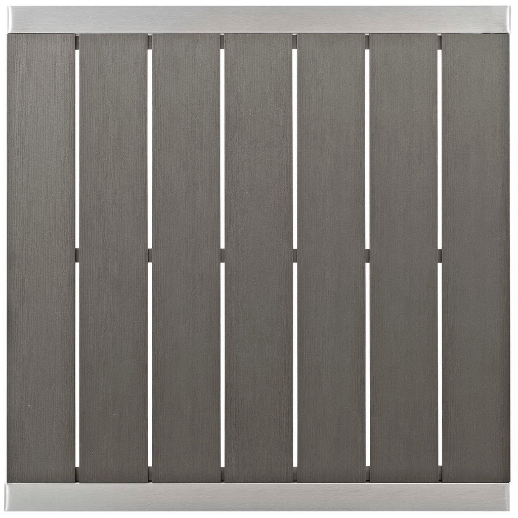 Shore 3 Piece Outdoor Patio Aluminum Pub Set by Modway