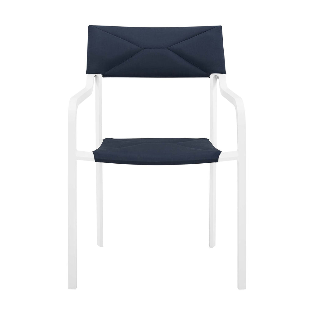 Raleigh Outdoor Patio Aluminum Armchair Set of 2 by Modway