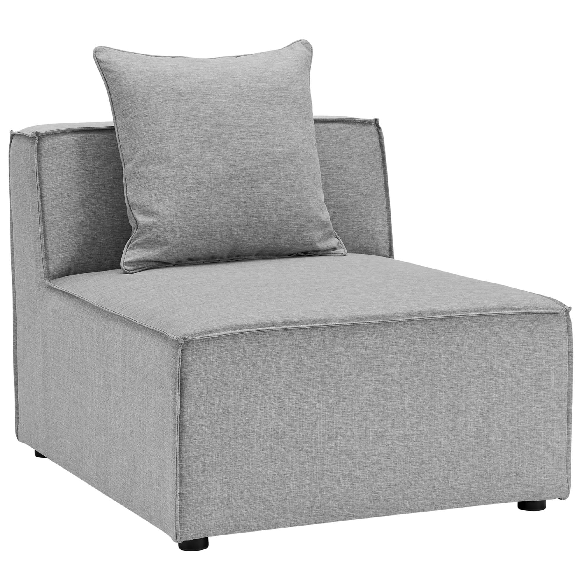 Saybrook 4-Piece Outdoor Patio Upholstered Sectional Sofa by Modway