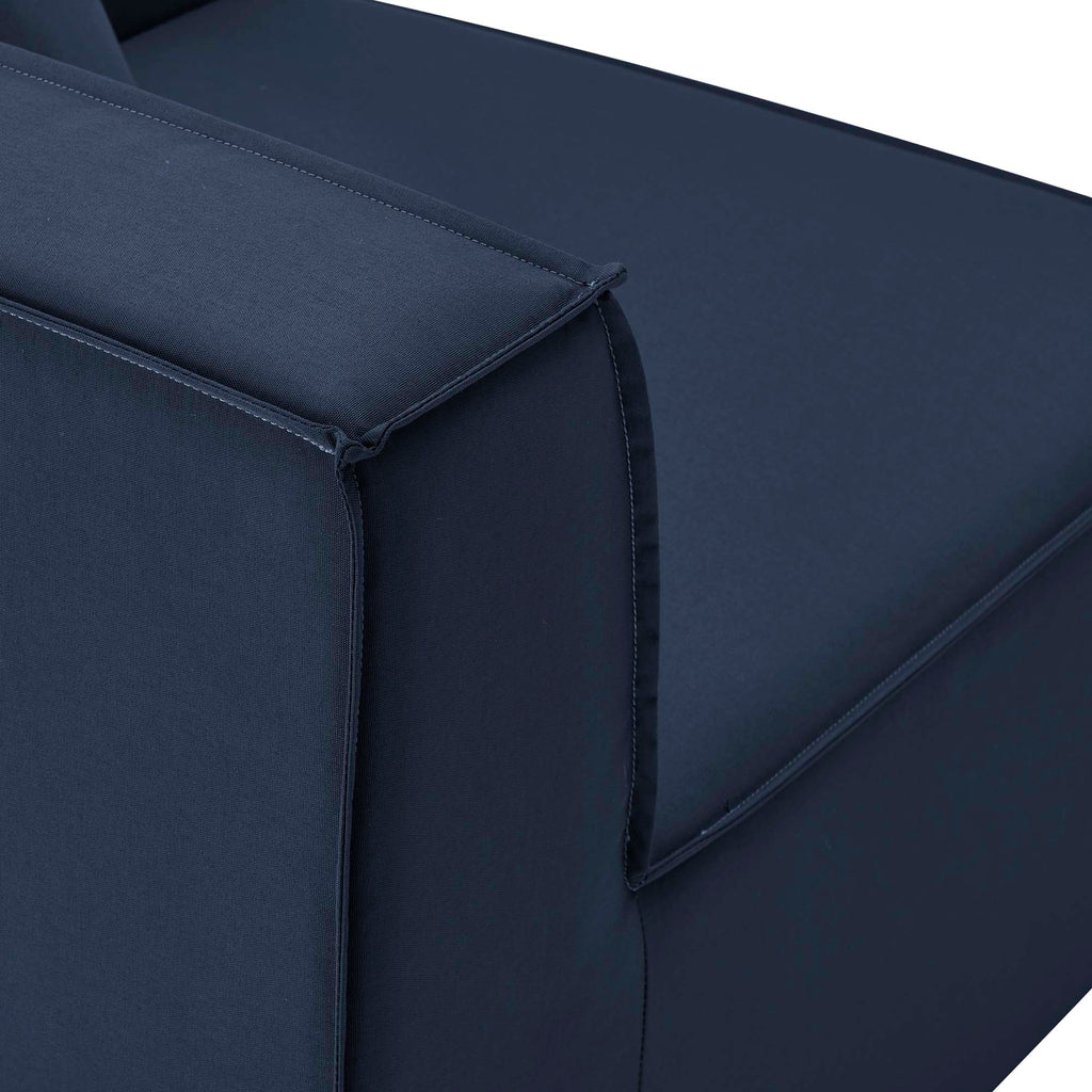 Saybrook 4-Piece Outdoor Patio Upholstered Sectional Sofa by Modway