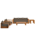 Tahoe 5-Piece Outdoor Patio Acacia Wood Furniture Set by Modway