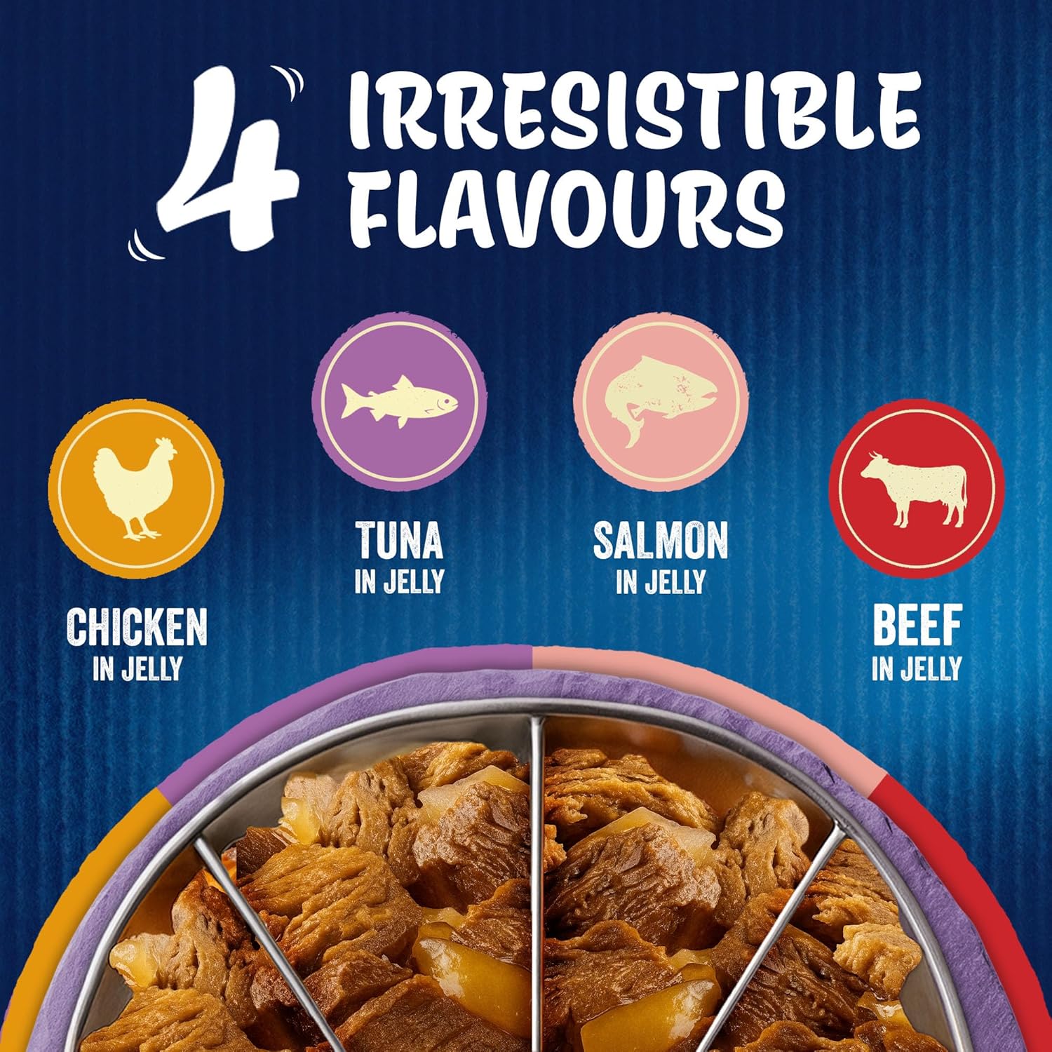 FELIX As Good As it Looks Favourites Selection in Jelly Wet Cat Food 120x85g