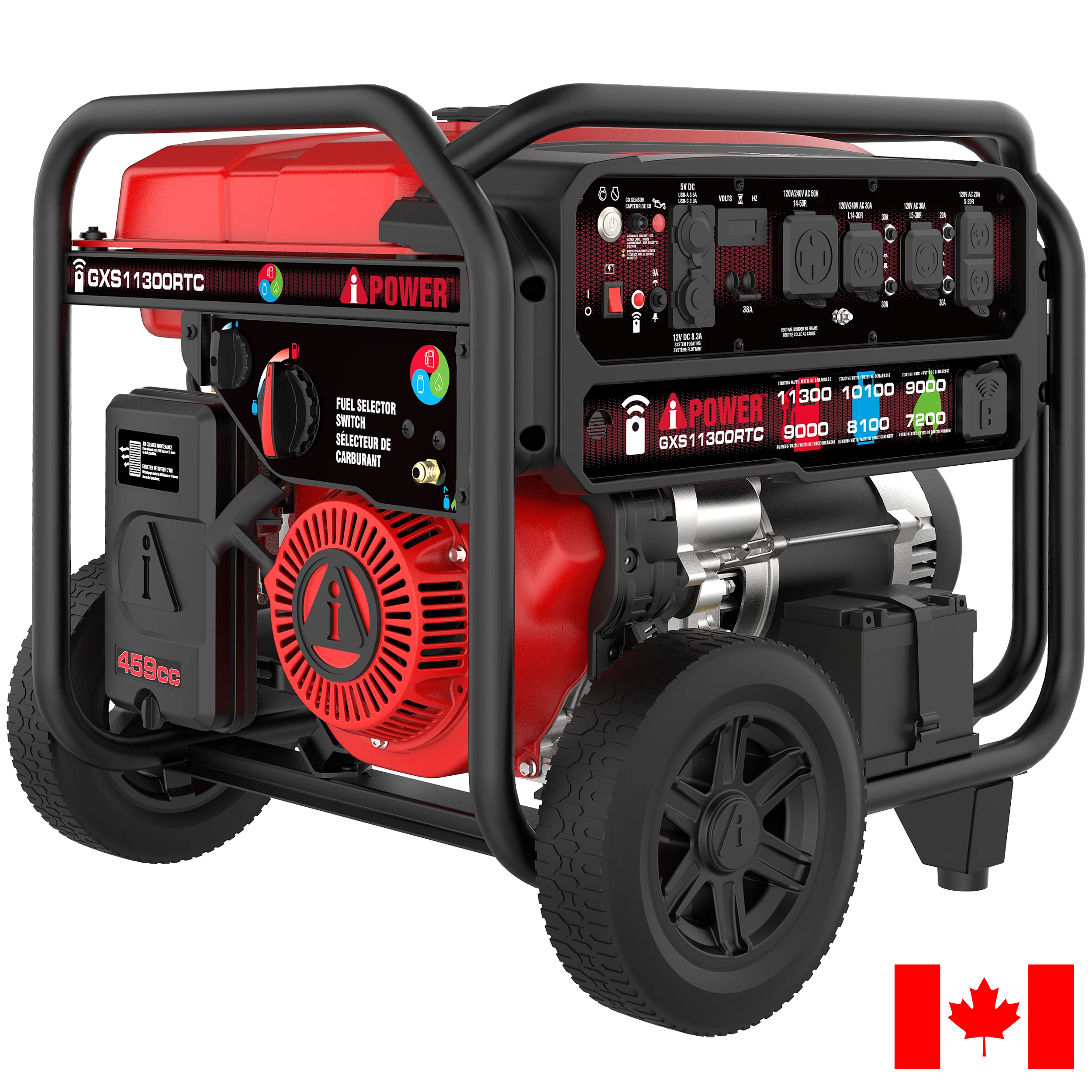 GXS11300RTC – Remote Tri-Fuel Generator