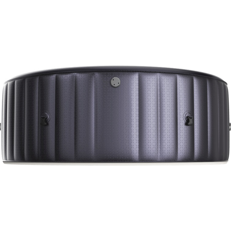 Mspa, Carlton, Muse Series, Self-Inflatable Hot Tub & Spa, Hydromessage Jets & Air Bubble System, Round – 4 Persons
