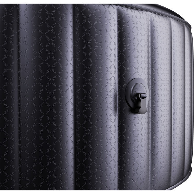 Mspa, Carlton, Muse Series, Self-Inflatable Hot Tub & Spa, Hydromessage Jets & Air Bubble System, Round – 4 Persons