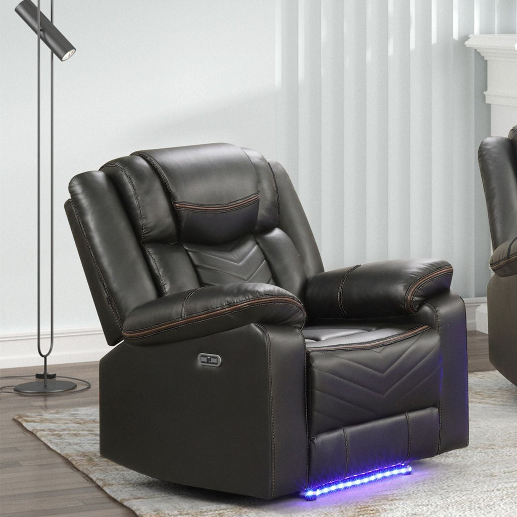 Challenger LED Power Recliner Set