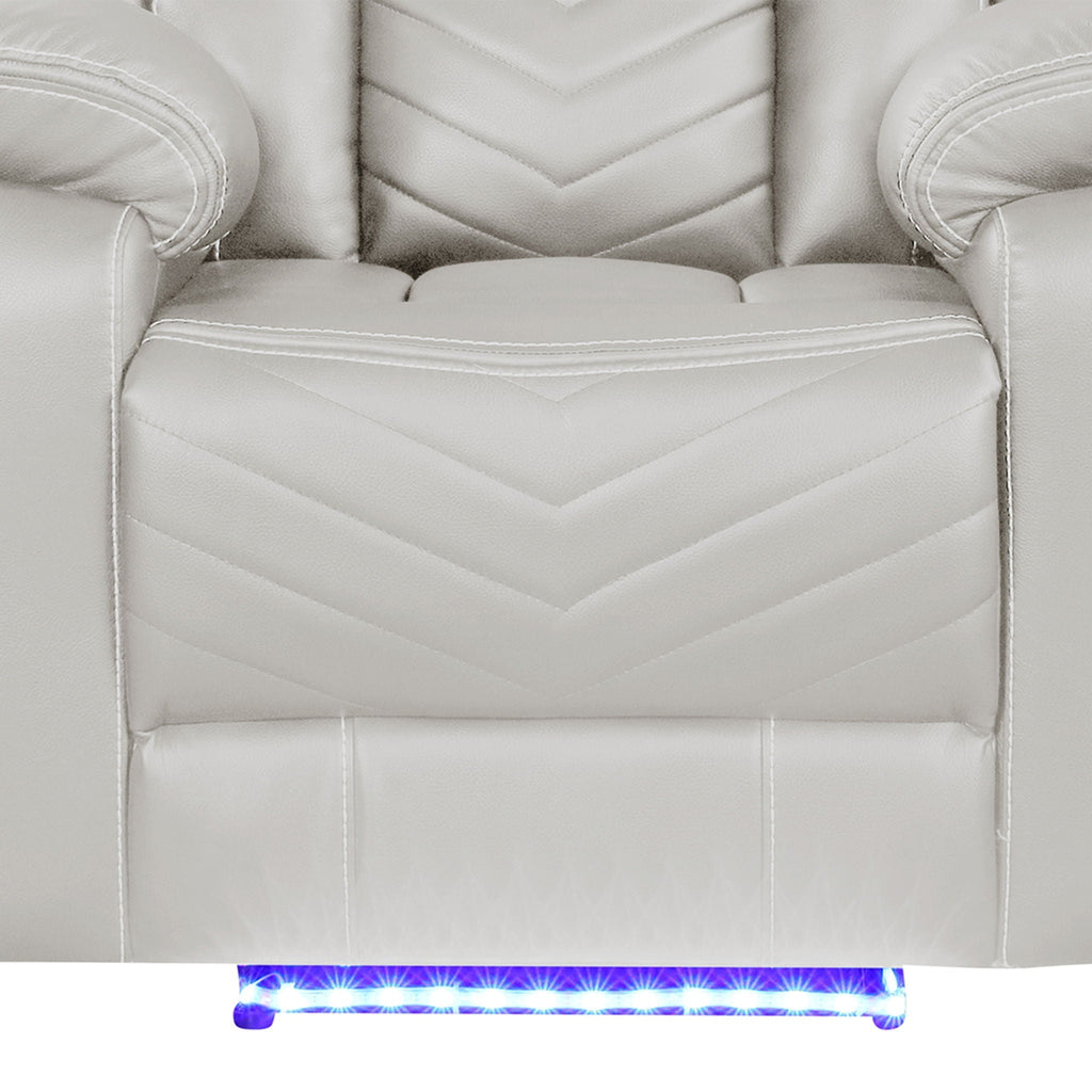 Challenger LED Power Recliner Set