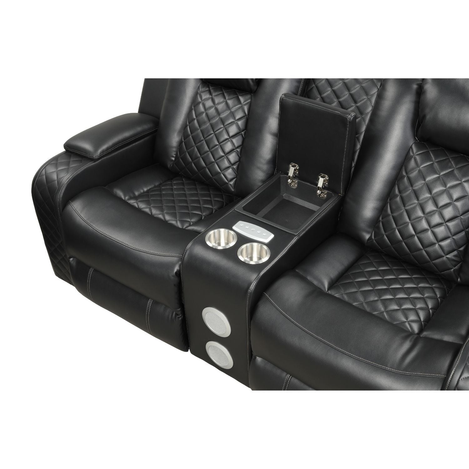 Benz - Power Recliner Set With LED Lighting And USB Charging