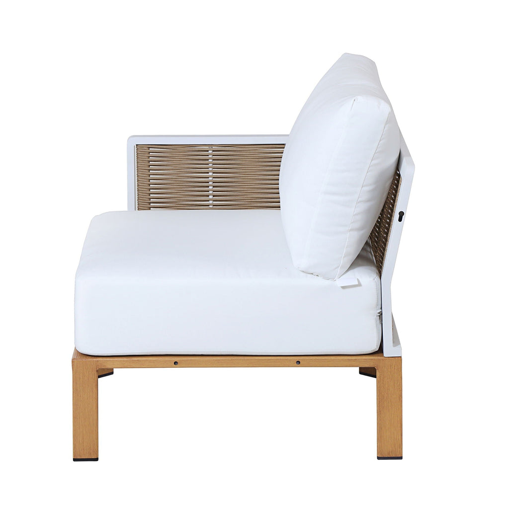 Vine - 4 Piece Outdoor Conversation Set - White