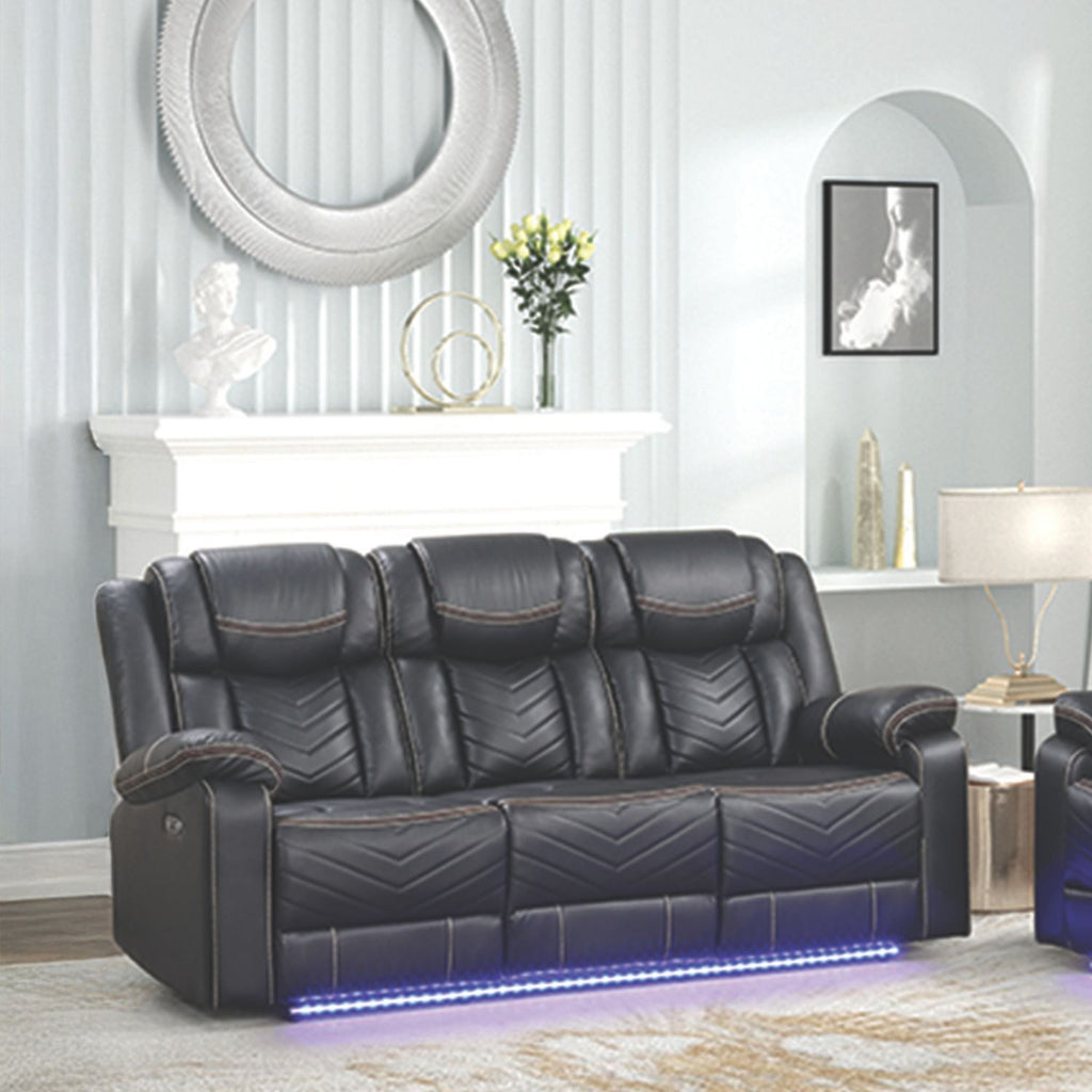 Challenger LED Power Recliner Set